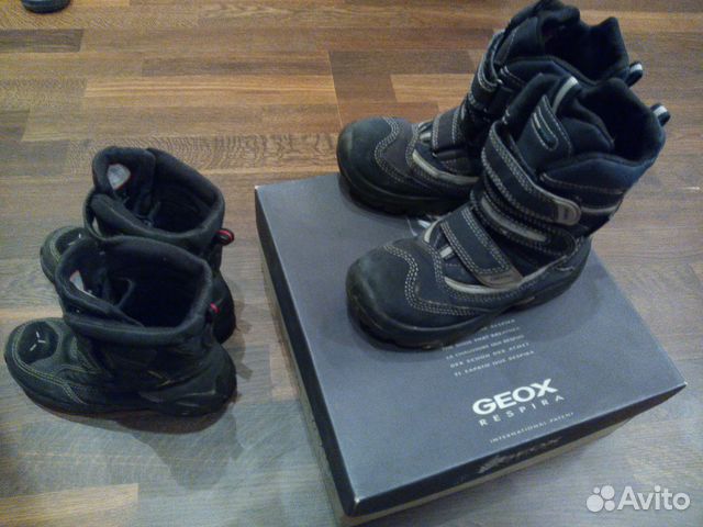 Зимние ботинки Ecco р.30, Geox р.31