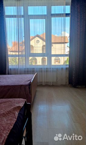

1-к. квартира, 42 м², 3 кровати