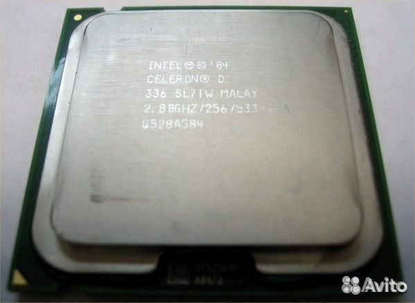 Процессор Intel Celeron D 2.8Ггц LGA775