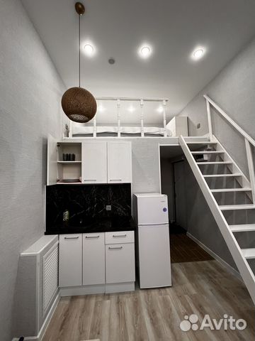 

Квартира-студия, 19 м², 2 кровати