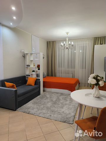 

Квартира-студия, 30 м², 2 кровати