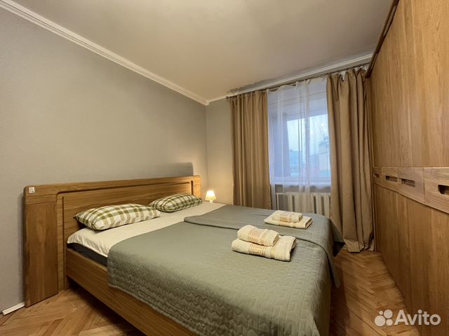 

1-к. квартира, 38 м², 2 кровати
