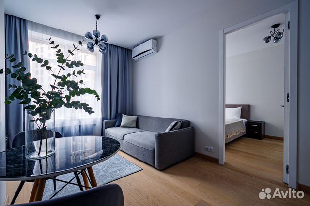 

1-к. квартира, 40 м², 2 кровати