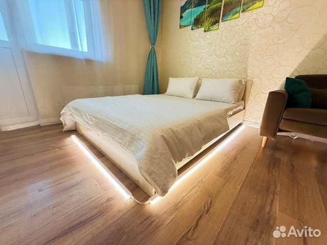 

Квартира-студия, 35 м², 2 кровати