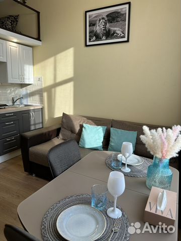 

Квартира-студия, 23 м², 2 кровати