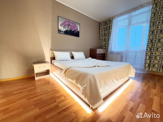 

1-к. квартира, 42 м², 2 кровати