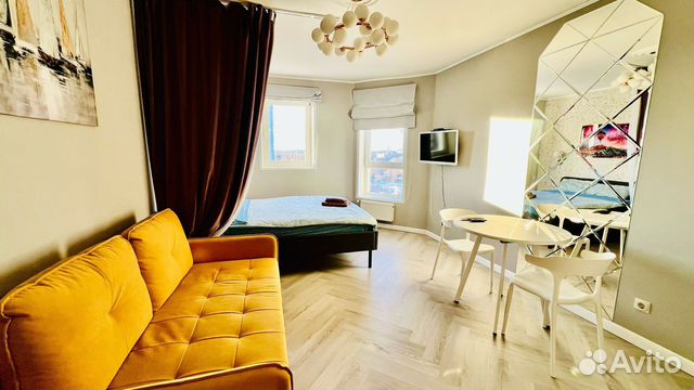 

Квартира-студия, 26 м², 2 кровати
