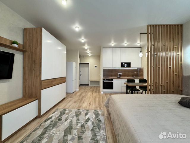 

Квартира-студия, 33 м², 1 кровать
