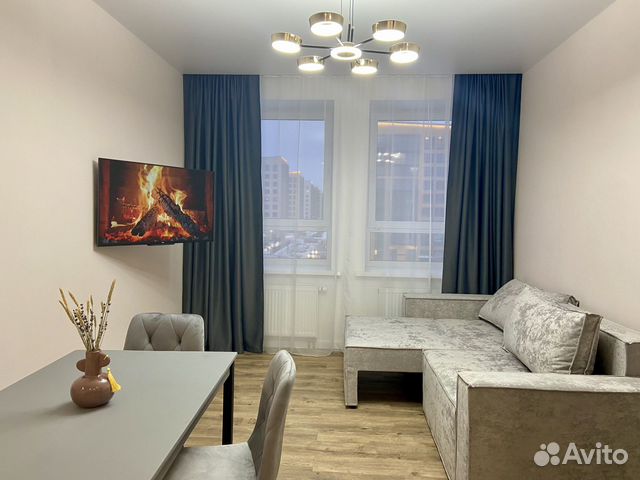 

1-к. квартира, 45 м², 2 кровати