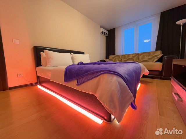 

1-к. квартира, 42 м², 2 кровати
