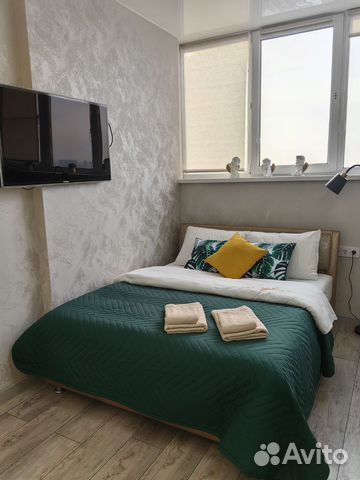 

Квартира-студия, 32 м², 2 кровати