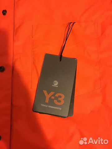 Двухсторонняя Рубашка дождевик adidas Y-3 Двухсторонняя Рубашка дождевик adidas Y-3
