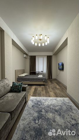 

1-к. квартира, 44 м², 2 кровати