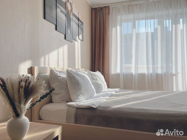 

1-к. квартира, 39 м², 2 кровати