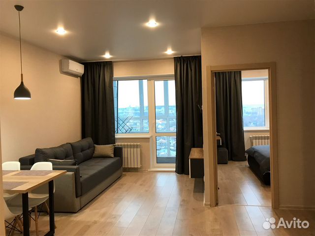 

1-к. квартира, 45 м², 2 кровати