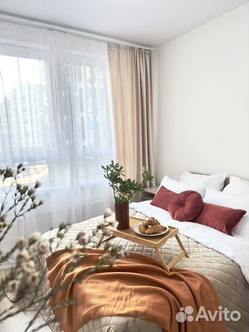 

1-к. квартира, 36 м², 2 кровати