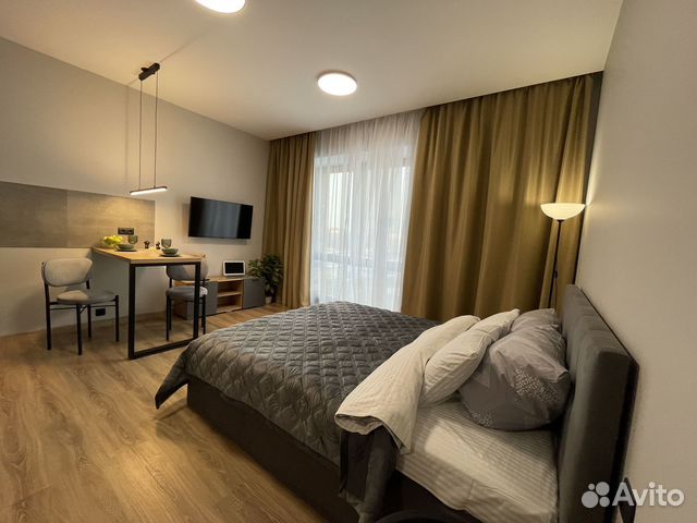 

Квартира-студия, 30 м², 2 кровати