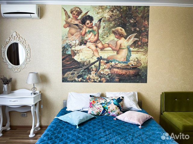

1-к. квартира, 70 м², 3 кровати