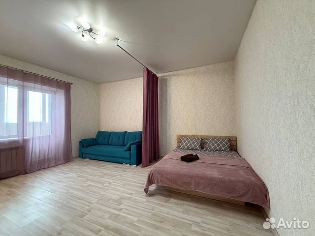 

Квартира-студия, 50 м², 2 кровати