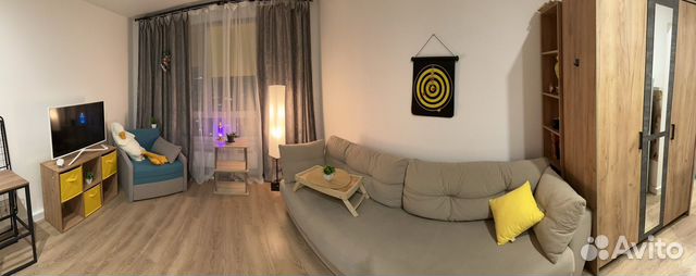 

Квартира-студия, 20 м², 2 кровати