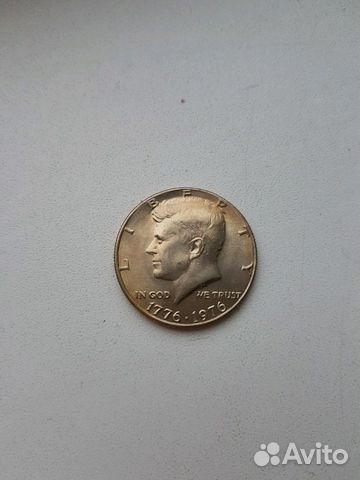 Монета 50 центов США. 200 лет независимости США 19
