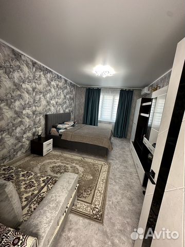 

1-к. квартира, 45 м², 2 кровати
