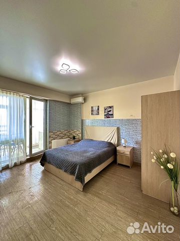 

Квартира-студия, 40 м², 2 кровати