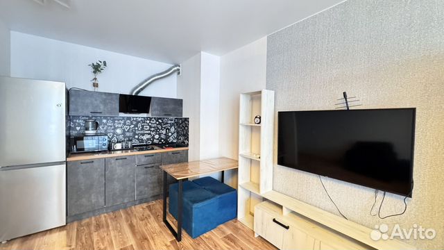 

Квартира-студия, 38 м², 3 кровати
