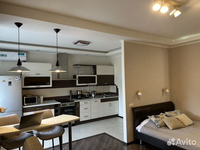 

Квартира-студия, 43 м², 2 кровати