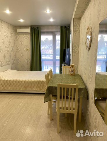 

Квартира-студия, 30 м², 1 кровать