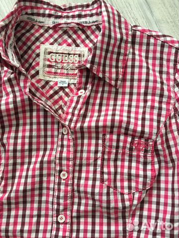 Рубашки Guess и Zara новые