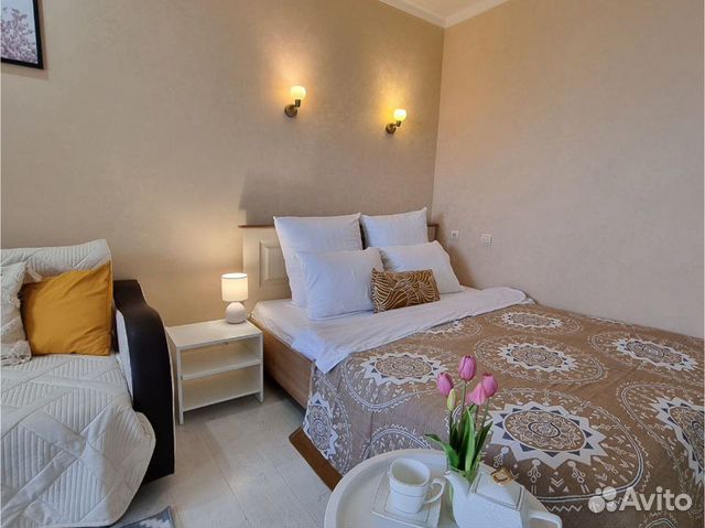 

1-к. квартира, 35 м², 2 кровати