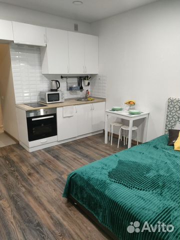 

Квартира-студия, 28 м², 1 кровать