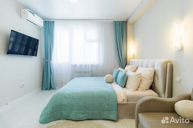 

Квартира-студия, 27 м², 2 кровати