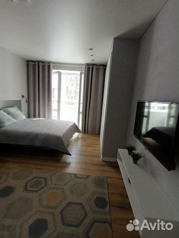 

1-к. квартира, 40 м², 2 кровати