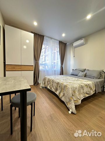 

Квартира-студия, 23 м², 2 кровати