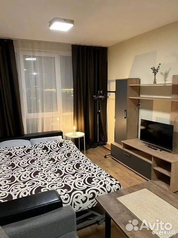 

Квартира-студия, 25 м², 2 кровати
