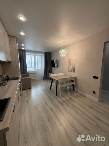 

1-к. квартира, 52 м², 3 кровати