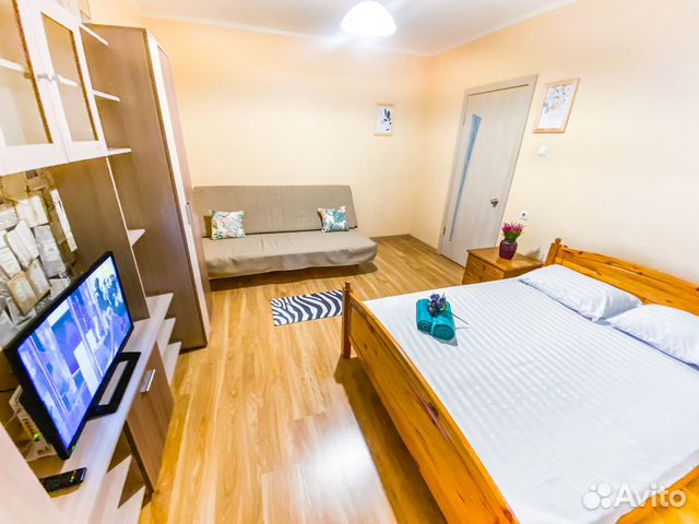 

1-к. квартира, 37 м², 2 кровати