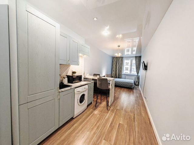 

Квартира-студия, 33 м², 2 кровати