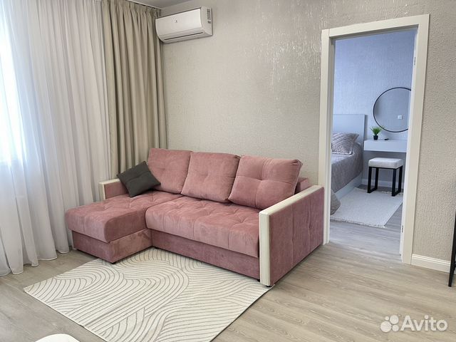 

1-к. квартира, 45 м², 2 кровати