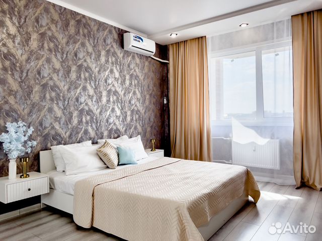 

1-к. квартира, 37 м², 2 кровати