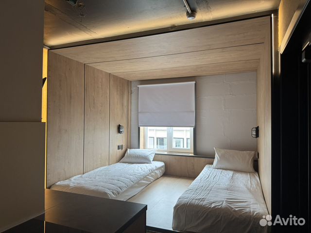 

Квартира-студия, 14,5 м², 3 кровати