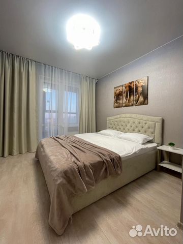 

1-к. квартира, 41 м², 2 кровати