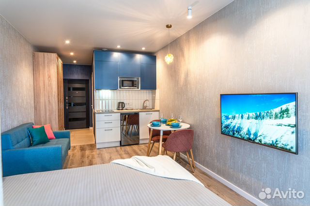 

Квартира-студия, 25 м², 2 кровати