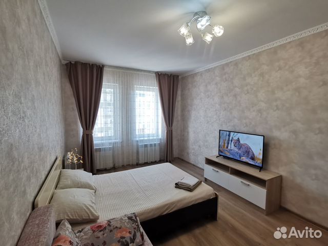 

1-к. квартира, 43 м², 2 кровати