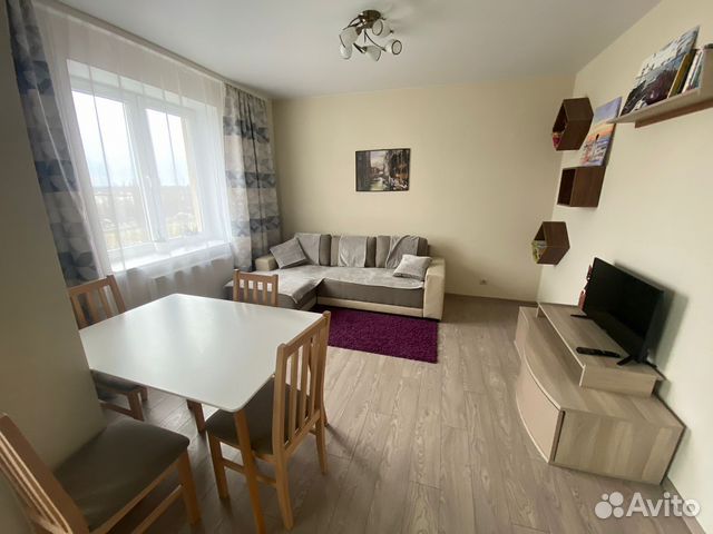 

1-к. квартира, 43 м², 2 кровати