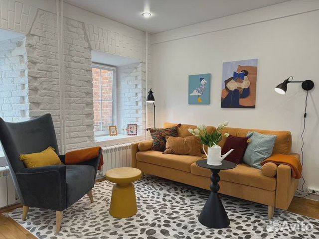 

Квартира-студия, 50 м², 3 кровати