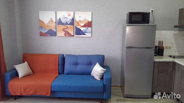 

Квартира-студия, 25 м², 2 кровати