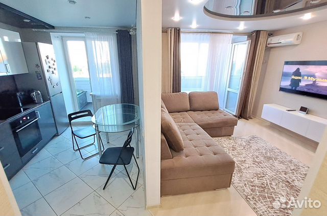 

1-к. квартира, 35,5 м², 2 кровати